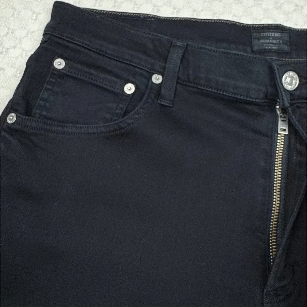 Citizens of Humanity Gage Classic Straight Jeans Men 36 (35x34) Black USA Luxury